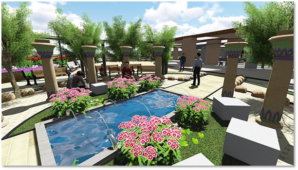 صورة تصميم الحدائق